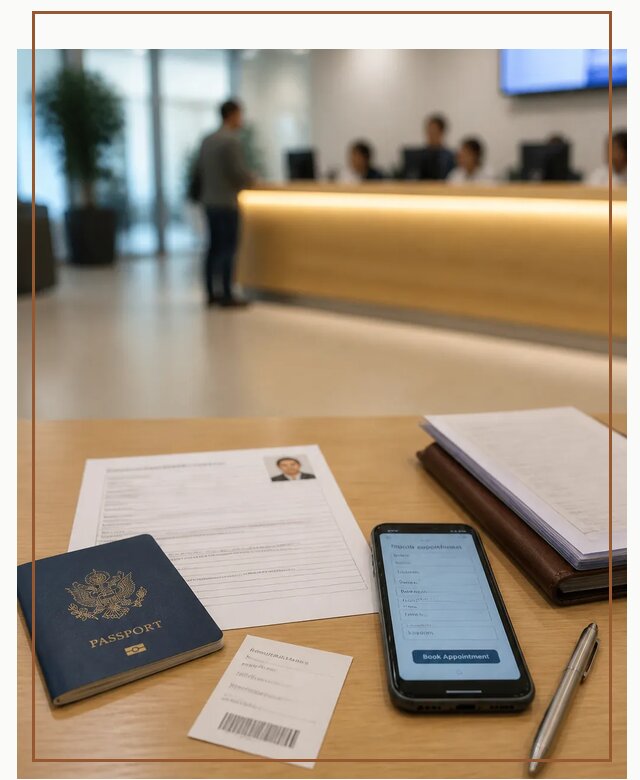 Запись в визовый центр в Анапе для подачи документов
