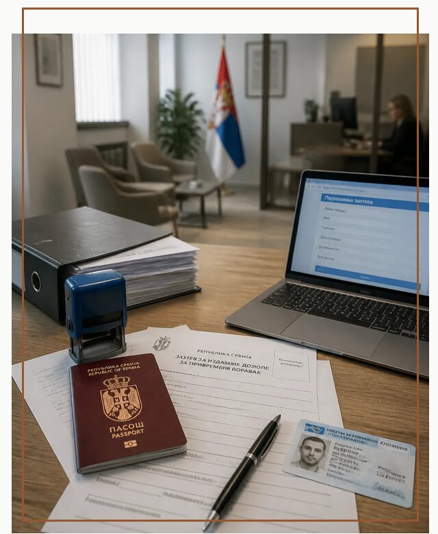 Оформление ПМЖ в Сербии для переезда в Анапе под ключ