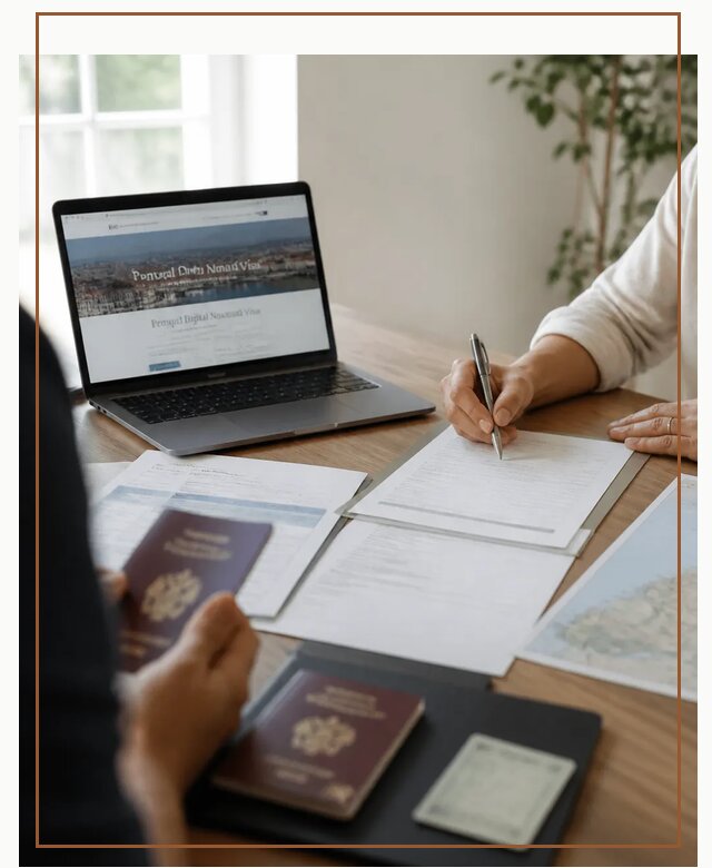 Оформление Digital Nomad и ВНЖ Португалии в Анапе