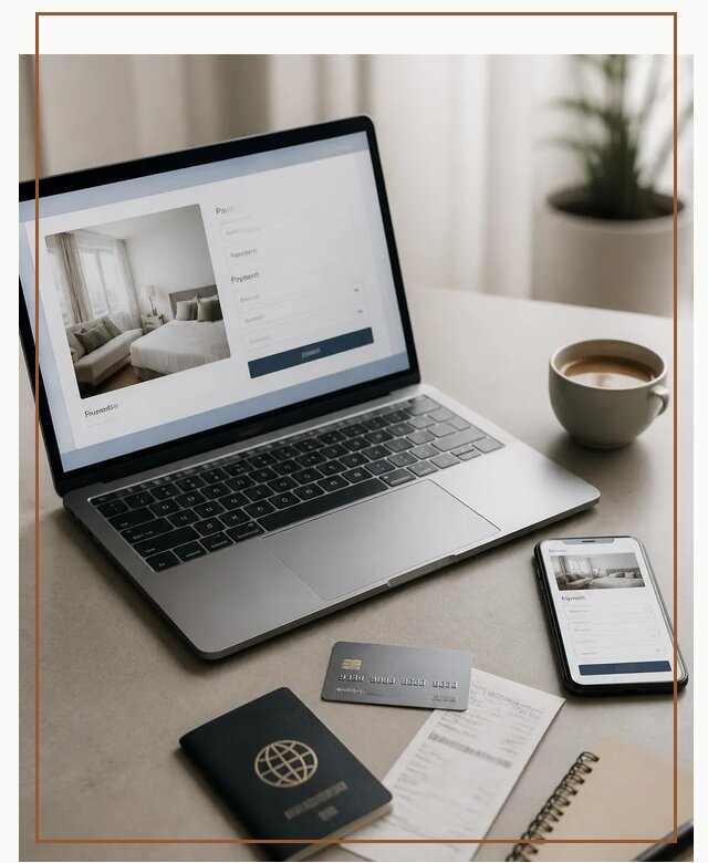 Оплата бронирования Booking и отелей для поездки в Анапе